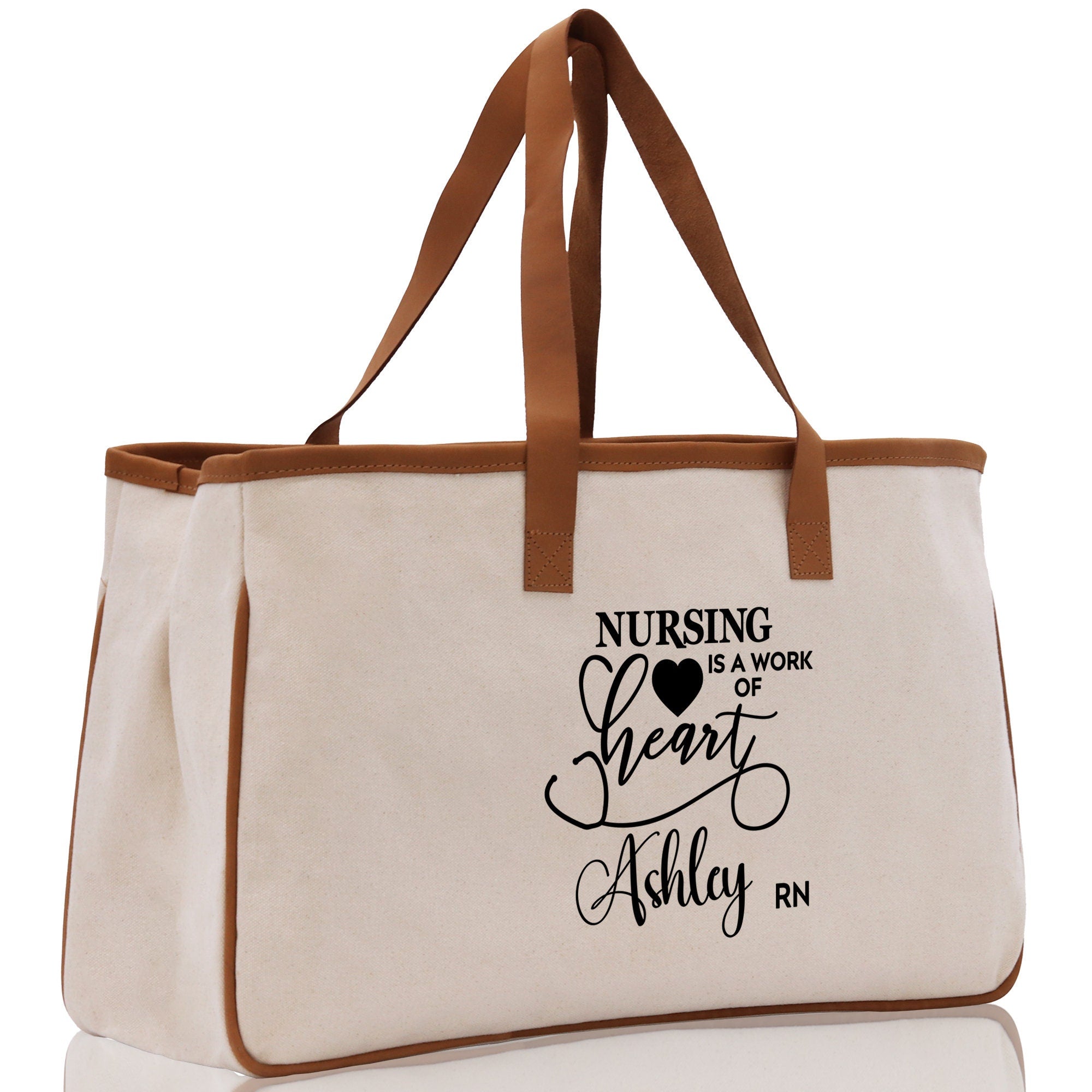 Nurse Personalized Tote Bag Nurse Gift Registered Nurse Tote RN Tote RN Gift Future Nurse Gift Nursing Student Gift Nurse Graduation Gift