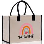 Teacher Stuff Tote Bag Teacher Bag Teacher Gift Teacher Retirement Gift Best Teacher Gifts Teacher Appreciation Gift Teacher Strong Tote Bag