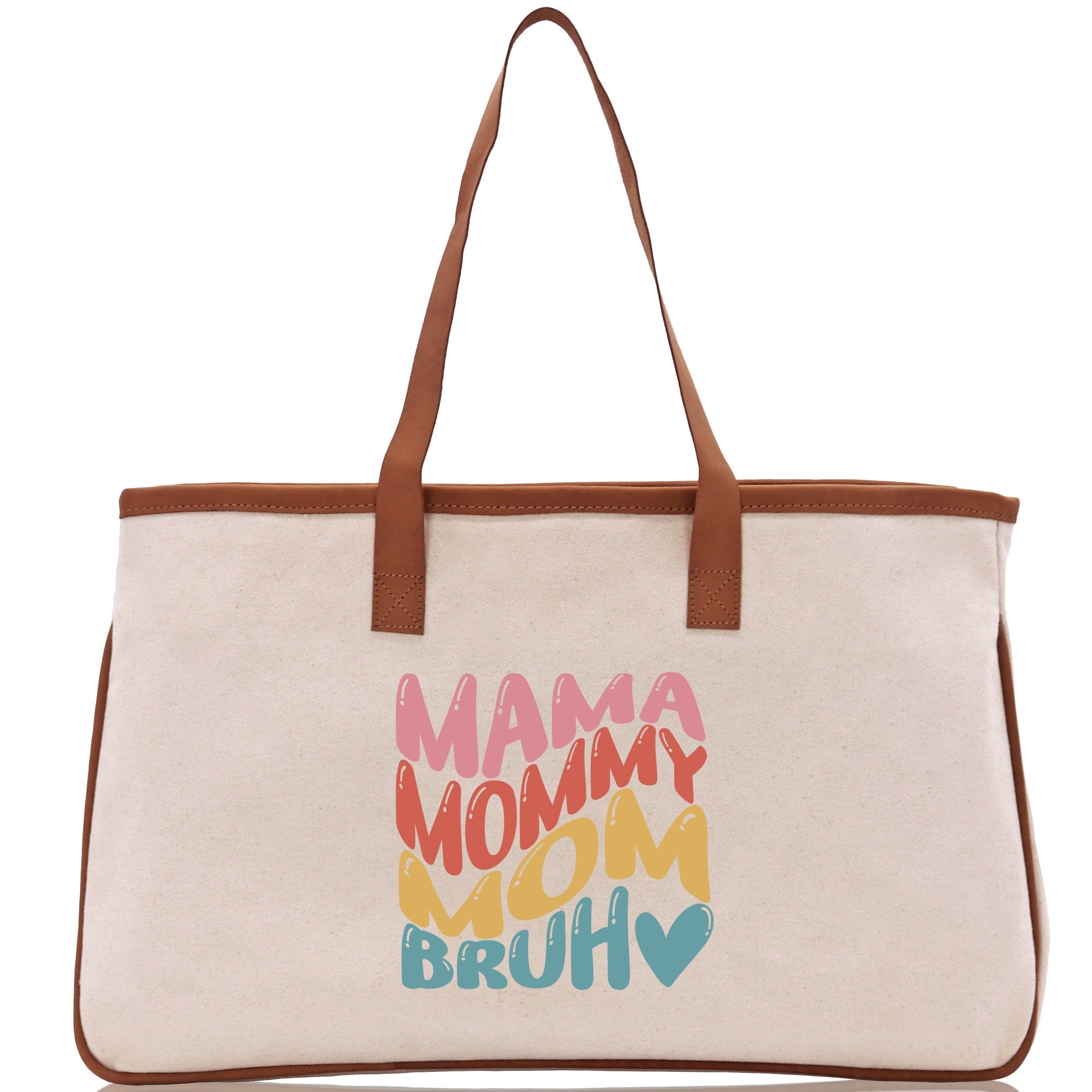 Ma Mama Mom Bruh Canvas Tote Bag Mama Tote Mom Stuff Bag Mommy Bag Dog Mom Gift Dog Mom Bag Mom Shopping Bag New Mom Gift Best Mom Ever Bag
