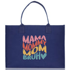 Mama Mommy Mom Bruh Canvas Tote Bag Mama Tote Mom Stuff Bag Mommy Bag Dog Mom Gift Dog Mom Bag Mom Shopping Bag Mom Gift Best Mom Ever Bag
