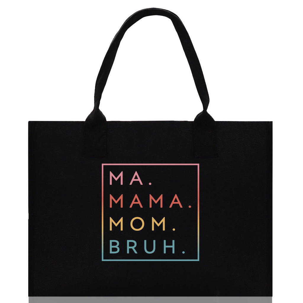 Ma Mama Mom Bruh Canvas Tote Bag Mama Tote Mom Stuff Bag Mommy Bag Dog Mom Gift Dog Mom Bag Mom Shopping Bag New Mom Gift Best Mom Ever Bag