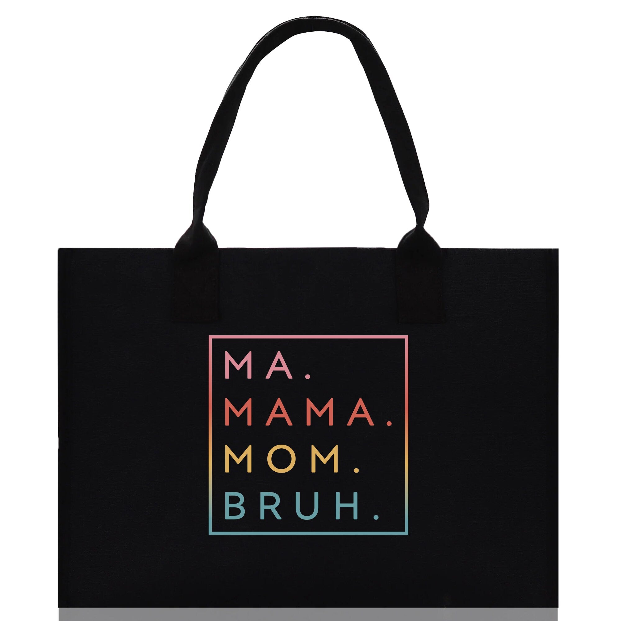 Ma Mama Mom Bruh Canvas Tote Bag Mama Tote Mom Stuff Bag Mommy Bag Dog Mom Gift Dog Mom Bag Mom Shopping Bag New Mom Gift Best Mom Ever Bag