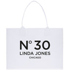 Birthday Celebration Personalized Gift Canvas Tote Bag with Name and State 40th 50th Birthday Gift Tote Bag for Her Custom Birthday Gift