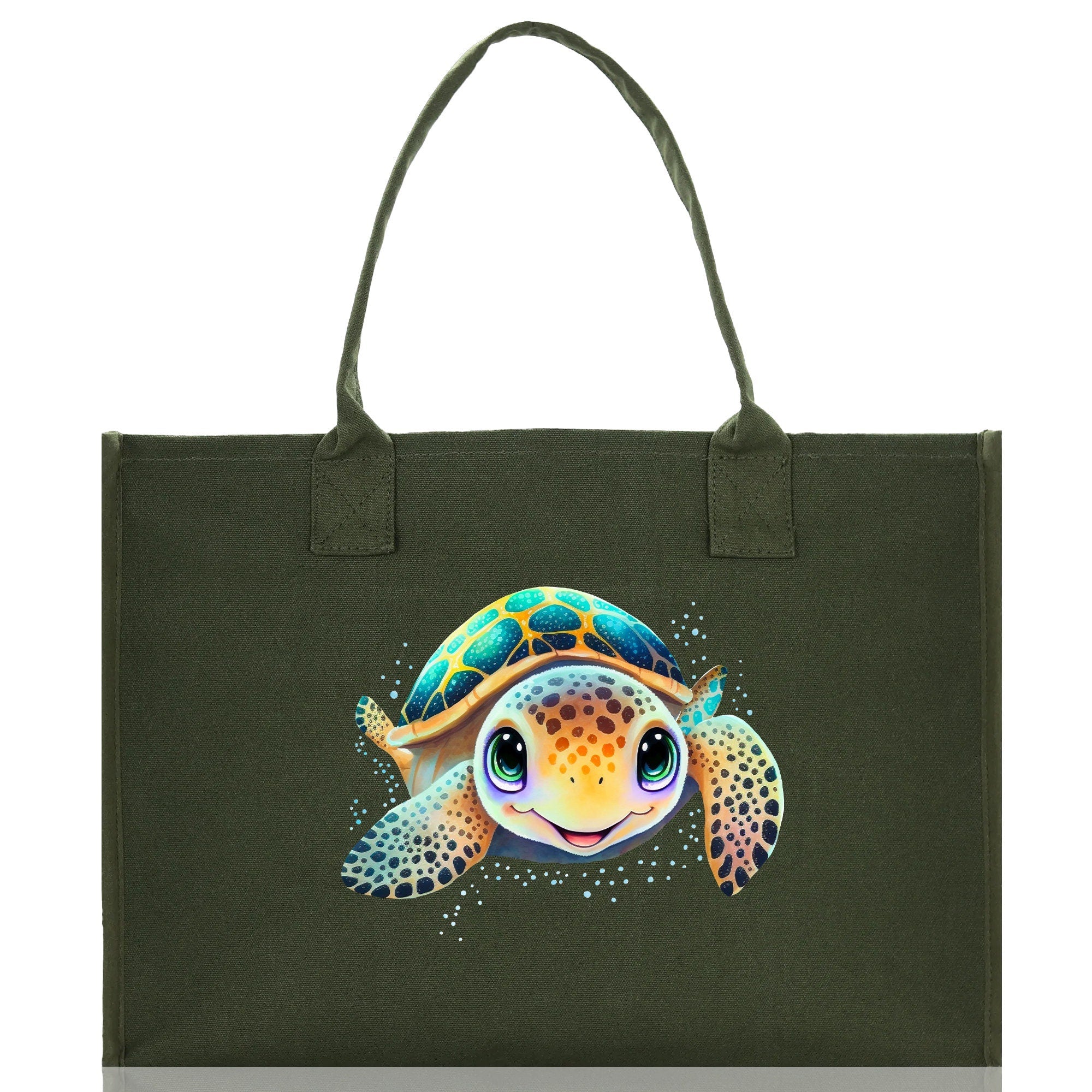 Sea Turtle Canvas Tote Bag Ocean Tote Bag Turtle Lover Tote Bag Animal Lover toTe Bag Ocean Lover Gift Tortoise Tote Bag Nature Lover Tote