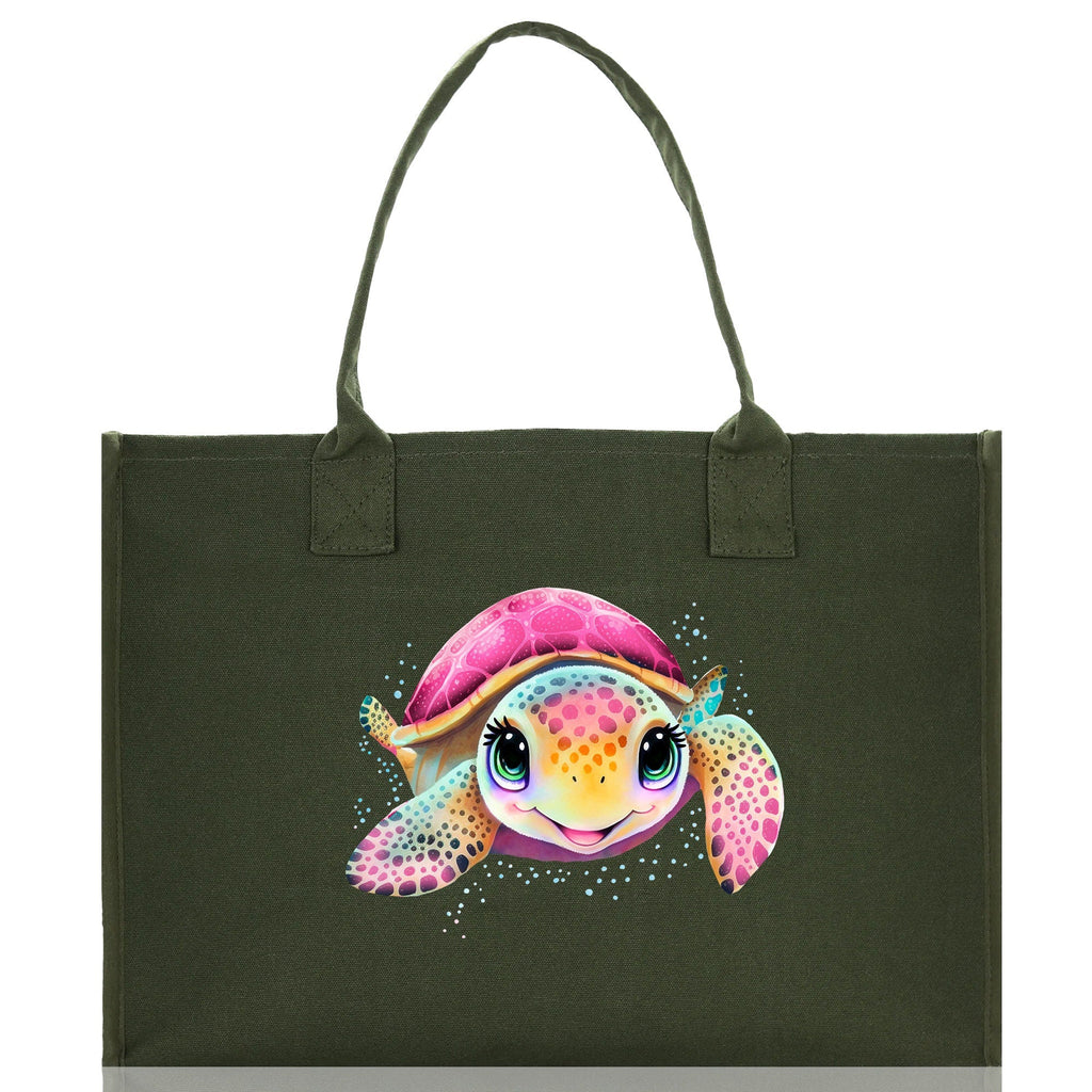Sea Turtle Canvas Tote Bag Ocean Tote Bag Turtle Lover Tote Bag Animal Lover toTe Bag Ocean Lover Gift Tortoise Tote Bag Nature Lover Tote