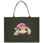 Sea Turtle Canvas Tote Bag Ocean Tote Bag Turtle Lover Tote Bag Animal Lover toTe Bag Ocean Lover Gift Tortoise Tote Bag Nature Lover Tote