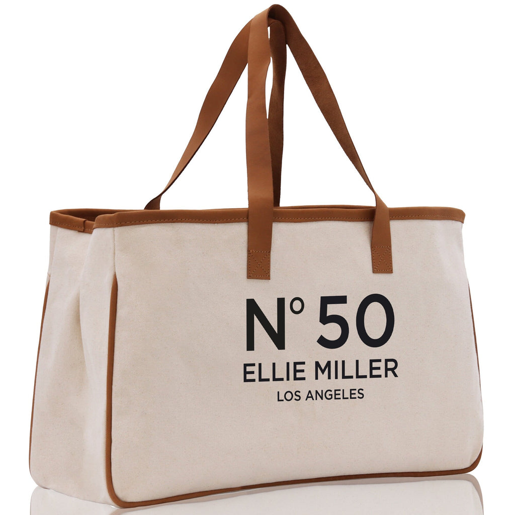 Birthday Celebration Personalized Gift Canvas Tote Bag with Name and State 40th 50th Birthday Gift Tote Bag for Her Custom Birthday Gift