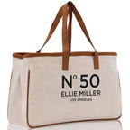 Birthday Celebration Personalized Gift Canvas Tote Bag with Name and State 40th 50th Birthday Gift Tote Bag for Her Custom Birthday Gift