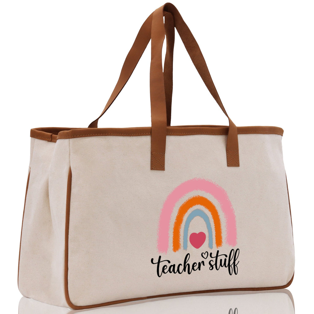 Teacher Stuff Tote Bag Teacher Bag Teacher Gift Teacher Retirement Gift Best Teacher Gifts Teacher Appreciation Gift Teacher Strong Tote Bag