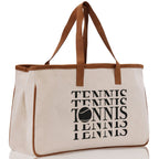 Tennis Tote Bag Custom Tennis Tote Bag Tennis Sport Gift for Her Personalized Tennis Bag Tennis Love Bag Tennis Coach Gift Canvas Tote Bag