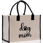 Dog Travel Bag Mom Tote Bag Mama Tote Mom Stuff Bag Mommy Bag Dog Mom Gift Dog Mom Bag Mom Gift Best Mom Ever Bag Boy Girl Mama Tote