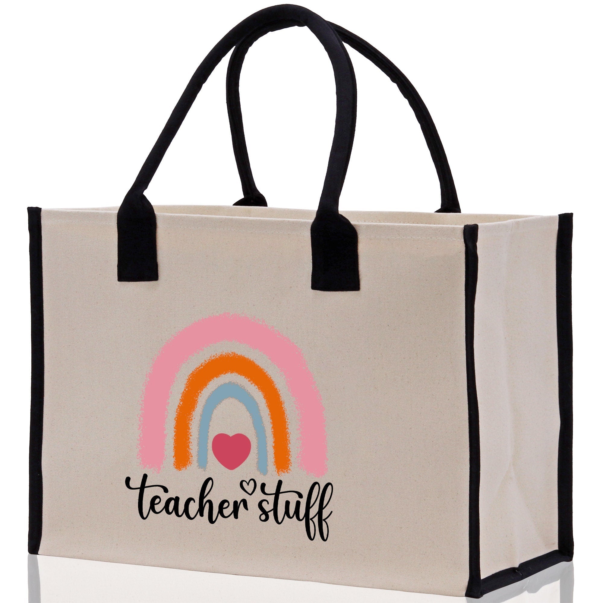 Teacher Stuff Tote Bag Teacher Bag Teacher Gift Teacher Retirement Gift Best Teacher Gifts Teacher Appreciation Gift Teacher Strong Tote Bag