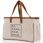 Ma Mama Mom Bruh Canvas Tote Bag Mama Tote Mom Stuff Bag Mommy Bag Dog Mom Gift Dog Mom Bag Mom Shopping Bag New Mom Gift Best Mom Ever Bag