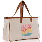 Ma Mama Mom Bruh Canvas Tote Bag Mama Tote Mom Stuff Bag Mommy Bag Dog Mom Gift Dog Mom Bag Mom Shopping Bag New Mom Gift Best Mom Ever Bag