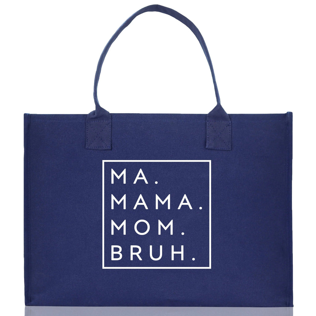 Ma Mama Mom Bruh Canvas Tote Bag Mama Tote Mom Stuff Bag Mommy Bag Dog Mom Gift Dog Mom Bag Mom Shopping Bag New Mom Gift Best Mom Ever Bag