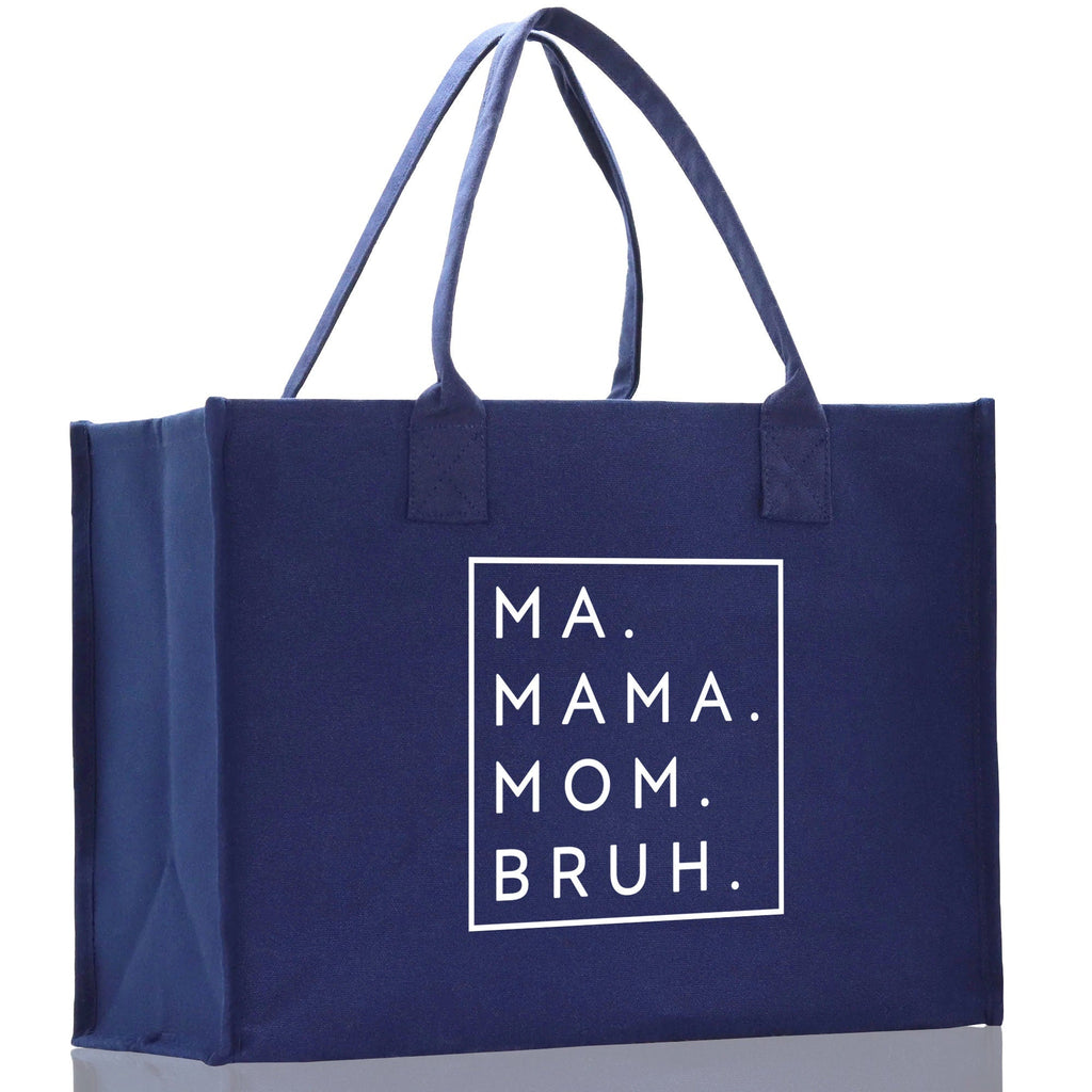 Ma Mama Mom Bruh Canvas Tote Bag Mama Tote Mom Stuff Bag Mommy Bag Dog Mom Gift Dog Mom Bag Mom Shopping Bag New Mom Gift Best Mom Ever Bag