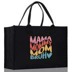 Mama Mommy Mom Bruh Canvas Tote Bag Mama Tote Mom Stuff Bag Mommy Bag Dog Mom Gift Dog Mom Bag Mom Shopping Bag Mom Gift Best Mom Ever Bag