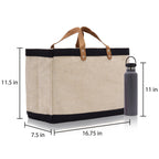 Foodie Jute Canvas Tote Funny Farmer Market Bag Quote Jute Bag Shopping Bag Burlap Bag Farmhouse Bag Grocery Bag