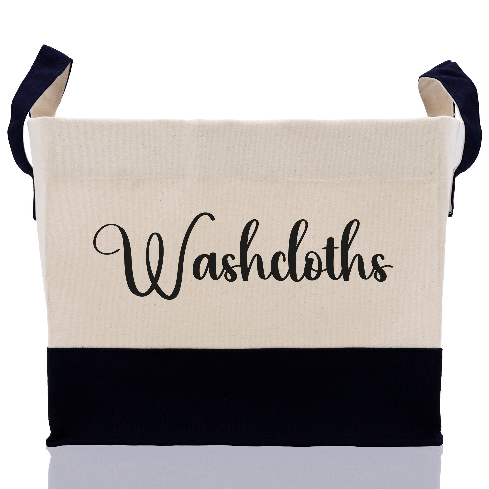 Personalized Canvas Storage Tote Bag Nursery Storage Towel Storage Kids Toy Storage Cloth Storage Storage Bin Storage Tubs Mudroom Storage