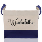 Personalized Canvas Storage Tote Bag Nursery Storage Towel Storage Kids Toy Storage Cloth Storage Storage Bin Storage Tubs Mudroom Storage