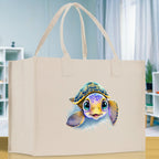Sea Turtle Canvas Tote Bag Ocean Tote Bag Turtle Lover Tote Bag Animal Lover toTe Bag Ocean Lover Gift Tortoise Tote Bag Nature Lover Tote