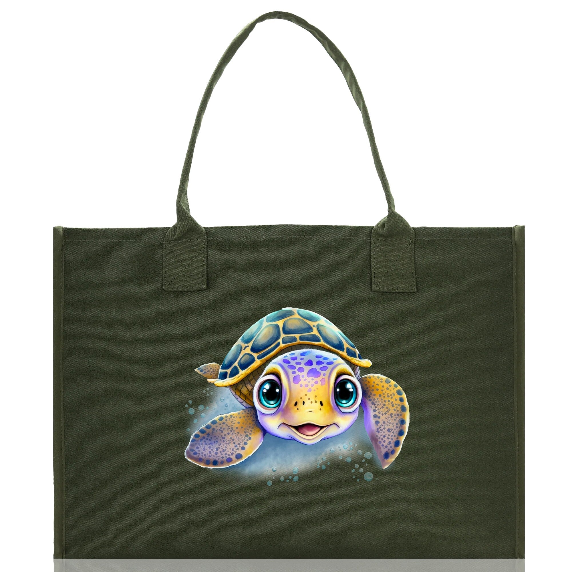 Sea Turtle Canvas Tote Bag Ocean Tote Bag Turtle Lover Tote Bag Animal Lover toTe Bag Ocean Lover Gift Tortoise Tote Bag Nature Lover Tote