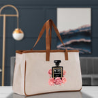 Birthday Celebration Personalized Gift Canvas Tote Bag with Name and State 40th 50th Birthday Gift Tote Bag for Her Custom Birthday Gift