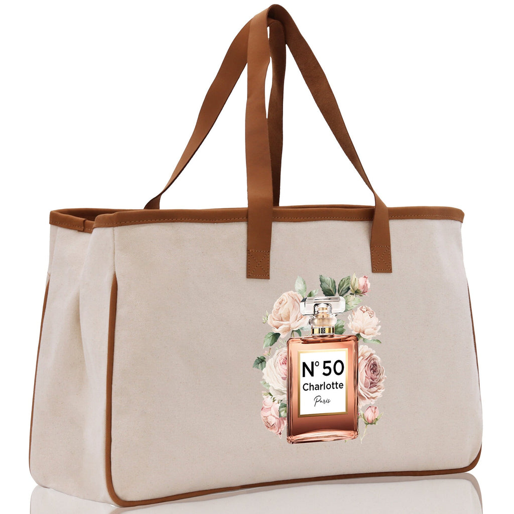 Birthday Celebration Personalized Gift Canvas Tote Bag with Name and State 40th 50th Birthday Gift Tote Bag for Her Custom Birthday Gift