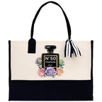 Birthday Celebration Personalized Gift Canvas Tote Bag with Name and State 40th 50th Birthday Gift Tote Bag for Her Custom Birthday Gift