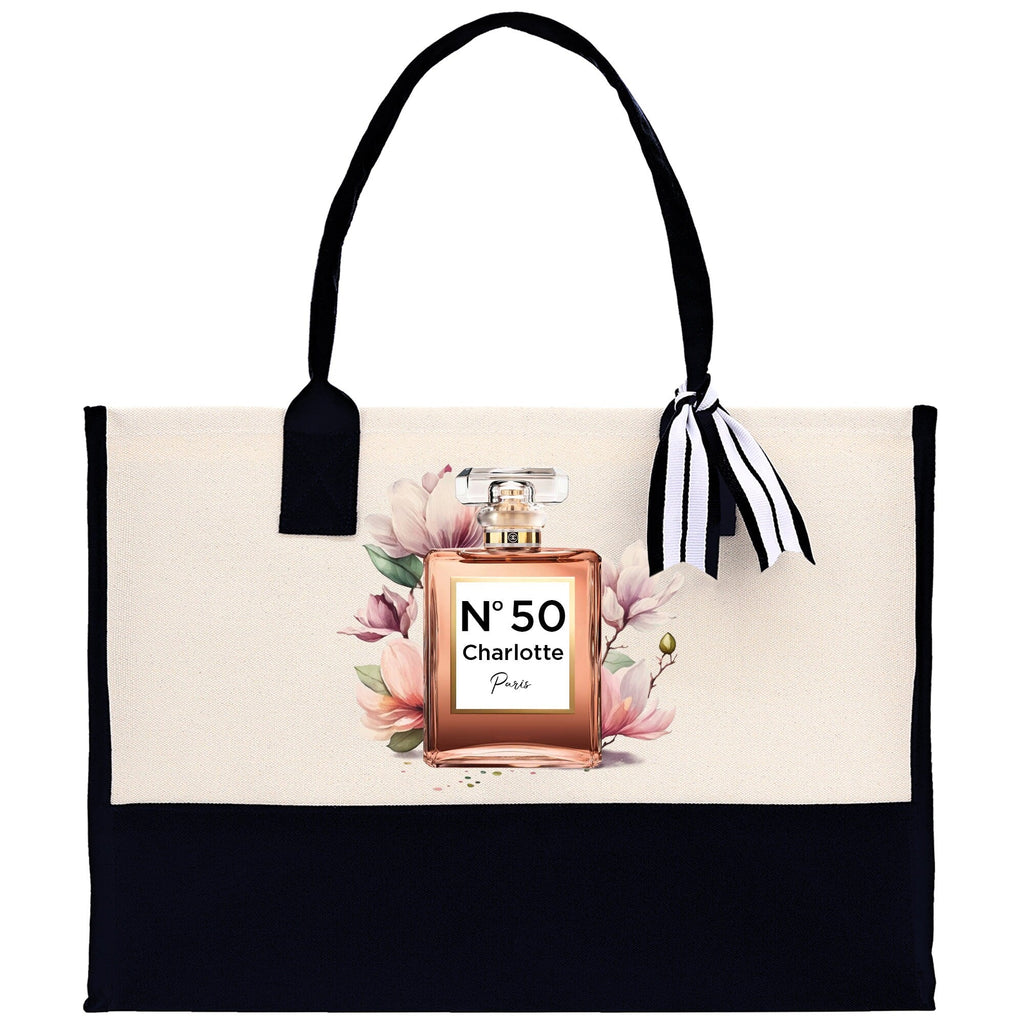 Birthday Celebration Personalized Gift Canvas Tote Bag with Name and State 40th 50th Birthday Gift Tote Bag for Her Custom Birthday Gift