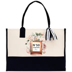 Birthday Celebration Personalized Gift Canvas Tote Bag with Name and State 40th 50th Birthday Gift Tote Bag for Her Custom Birthday Gift