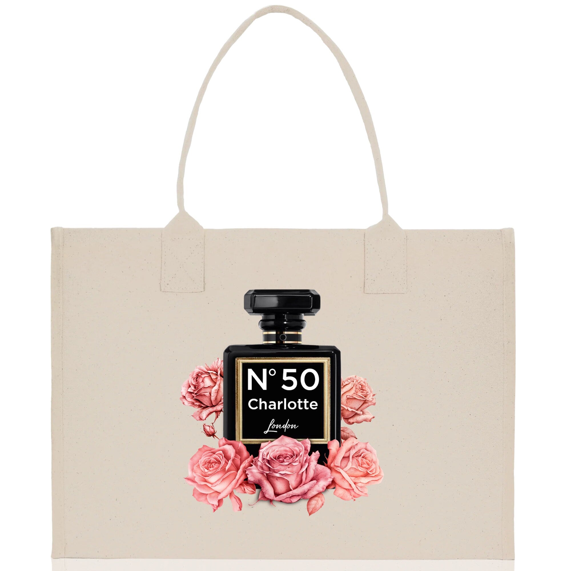 Birthday Celebration Personalized Gift Canvas Tote Bag with Name and State 40th 50th Birthday Gift Tote Bag for Her Custom Birthday Gift