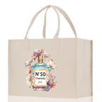 Birthday Celebration Personalized Gift Canvas Tote Bag with Name and State 40th 50th Birthday Gift Tote Bag for Her Custom Birthday Gift