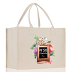 Birthday Celebration Personalized Gift Canvas Tote Bag with Name and State 40th 50th Birthday Gift Tote Bag for Her Custom Birthday Gift