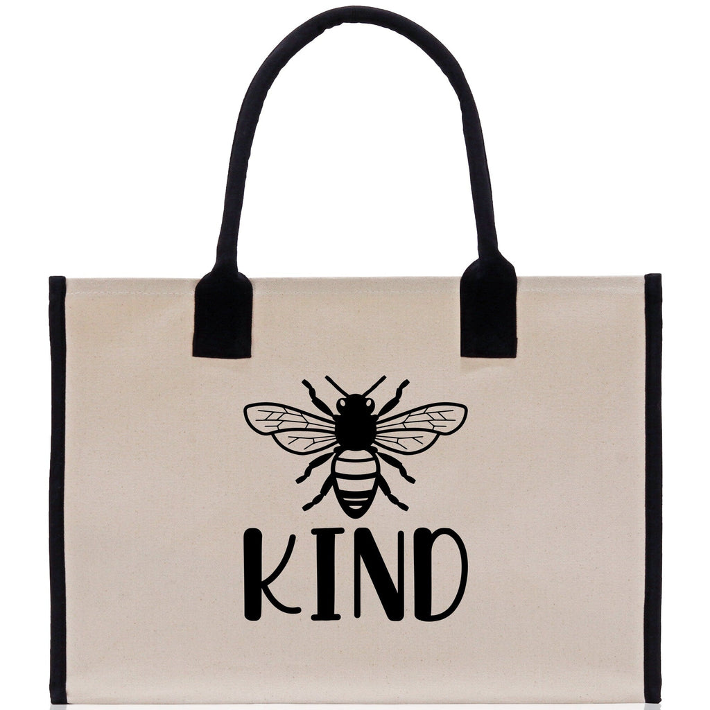 Kind Cotton Canvas Tote Bag Nurse Appreciation Gift Bag Gift for Her Birthday Gift Bee Kind Mental Health Matters Save The Bees