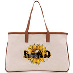 Kind Cotton Canvas Tote Bag Nurse Appreciation Gift Bag Gift for Her Birthday Gift Bee Kind Mental Health Matters Save The Bees