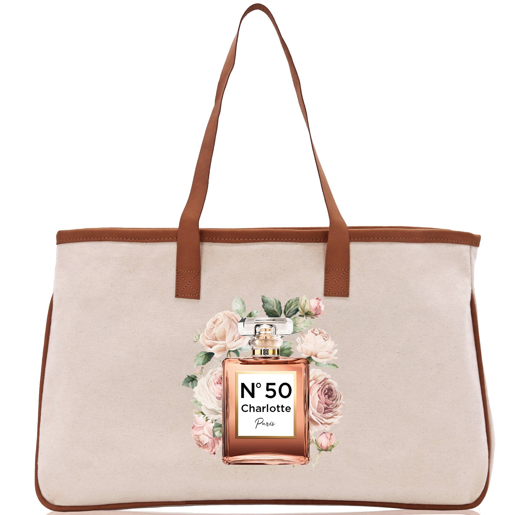 Birthday Celebration Personalized Gift Canvas Tote Bag with Name and State 40th 50th Birthday Gift Tote Bag for Her Custom Birthday Gift