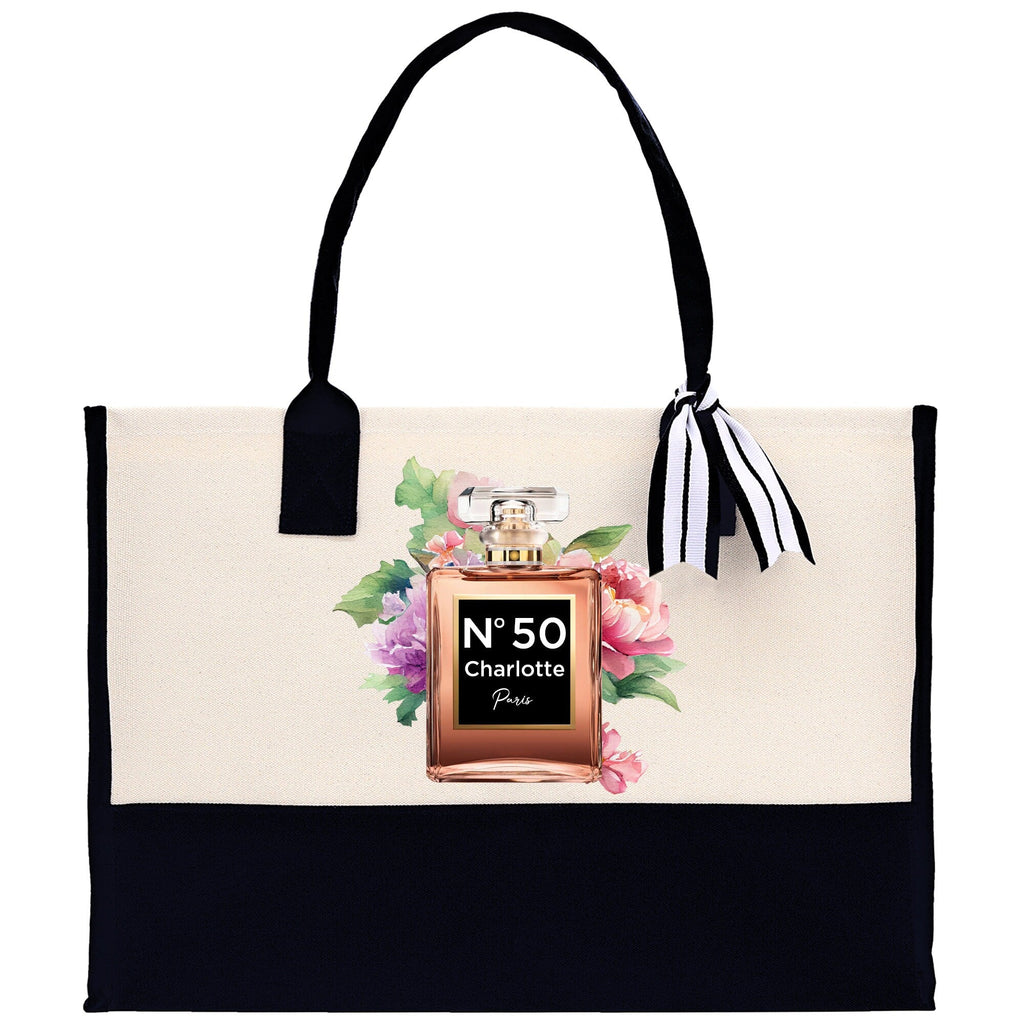 Birthday Celebration Personalized Gift Canvas Tote Bag with Name and State 40th 50th Birthday Gift Tote Bag for Her Custom Birthday Gift