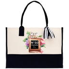 Birthday Celebration Personalized Gift Canvas Tote Bag with Name and State 40th 50th Birthday Gift Tote Bag for Her Custom Birthday Gift
