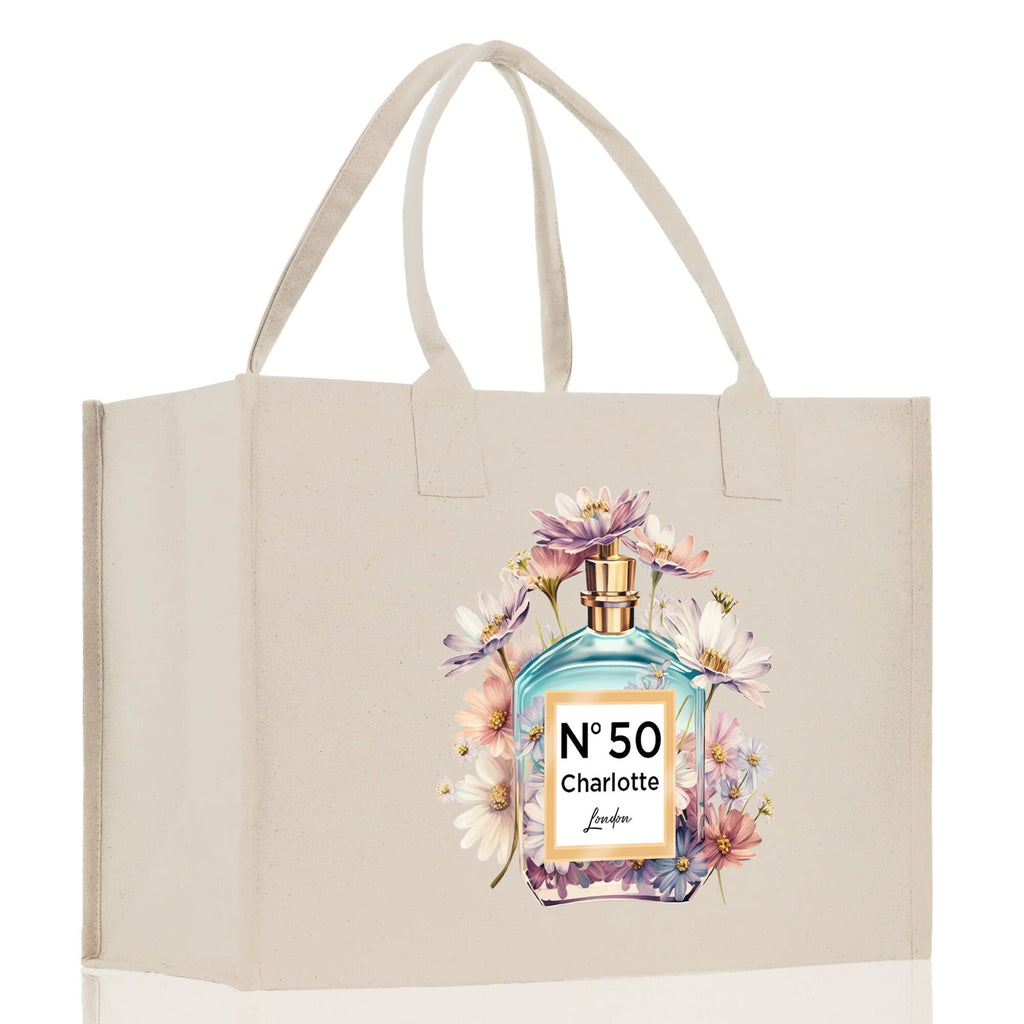 Birthday Celebration Personalized Gift Canvas Tote Bag with Name and State 40th 50th Birthday Gift Tote Bag for Her Custom Birthday Gift