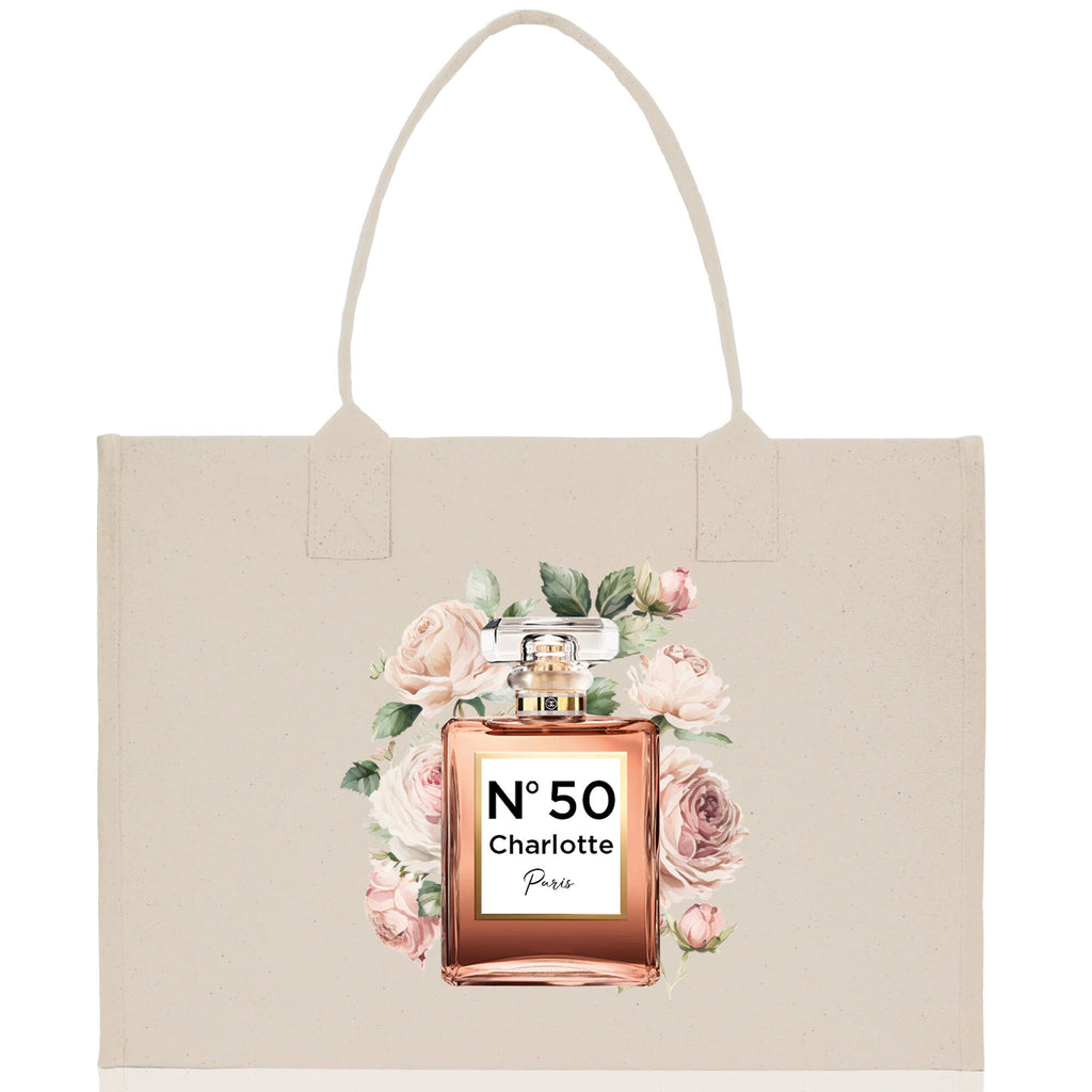 Birthday Celebration Personalized Gift Canvas Tote Bag with Name and State 40th 50th Birthday Gift Tote Bag for Her Custom Birthday Gift