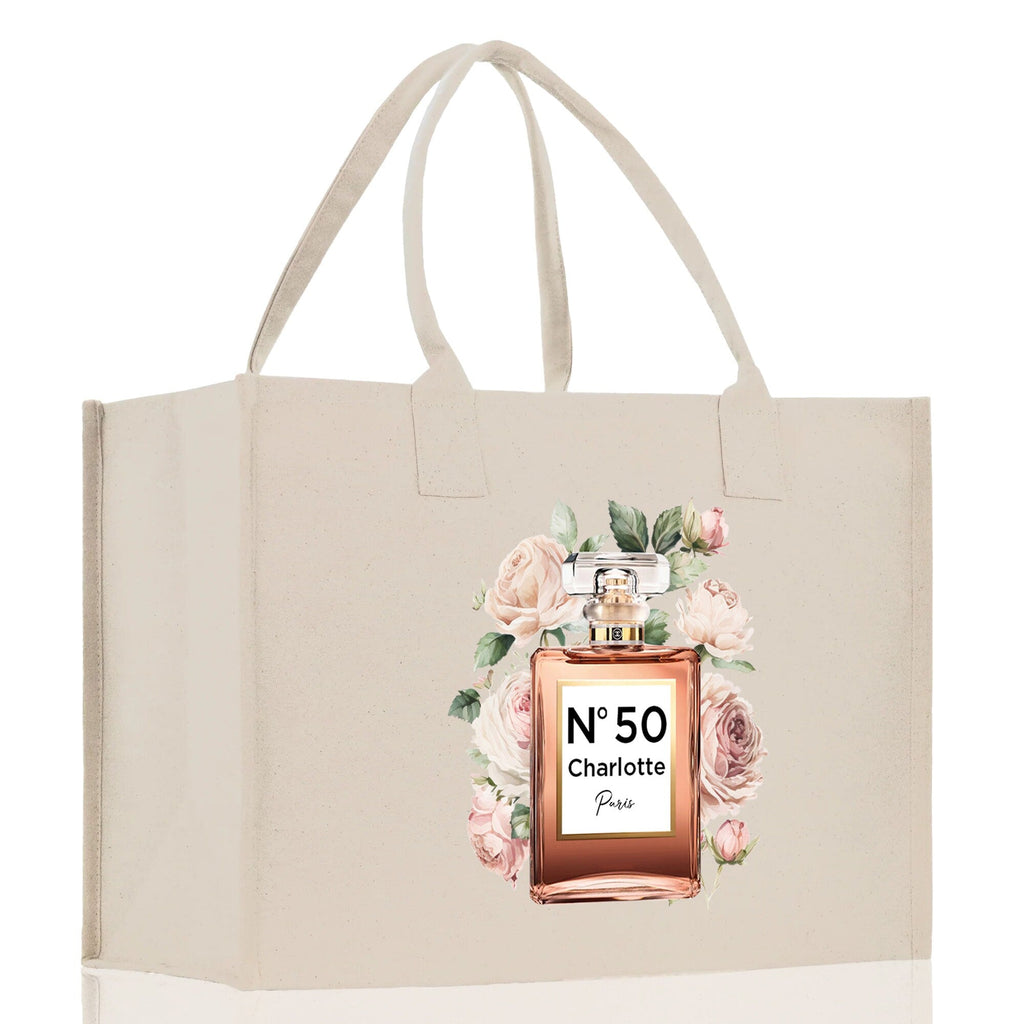 Birthday Celebration Personalized Gift Canvas Tote Bag with Name and State 40th 50th Birthday Gift Tote Bag for Her Custom Birthday Gift