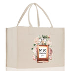 Birthday Celebration Personalized Gift Canvas Tote Bag with Name and State 40th 50th Birthday Gift Tote Bag for Her Custom Birthday Gift