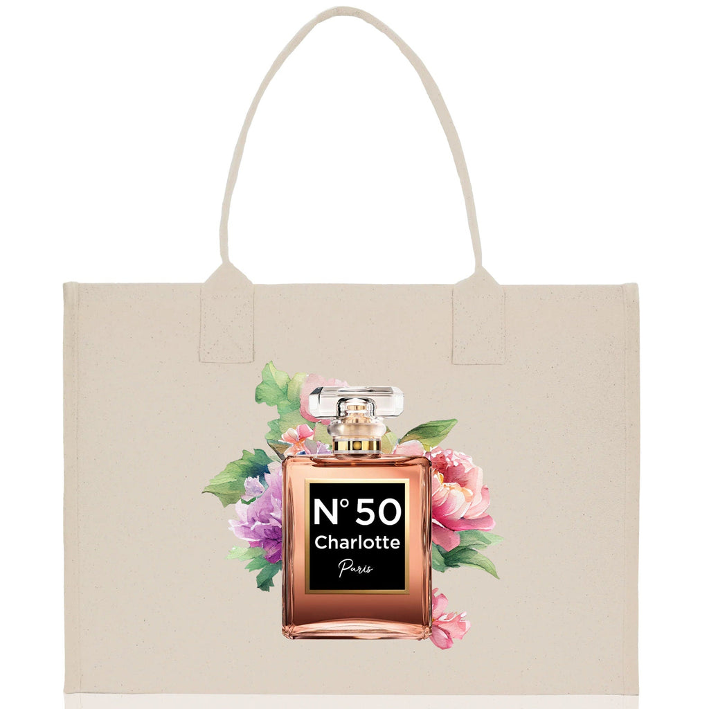 Birthday Celebration Personalized Gift Canvas Tote Bag with Name and State 40th 50th Birthday Gift Tote Bag for Her Custom Birthday Gift