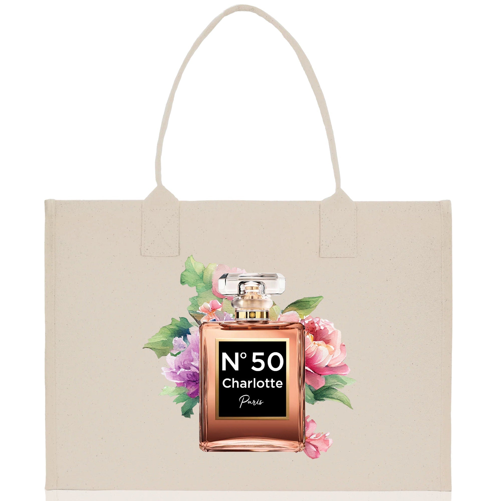 Birthday Celebration Personalized Gift Canvas Tote Bag with Name and State 40th 50th Birthday Gift Tote Bag for Her Custom Birthday Gift