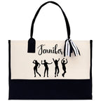 Personalized Girls Night Out Canvas Tote Bag Customize Girls Trip Party Tote Bag Girls Trip Beach Bag Party Girls Night Out Tote Bag
