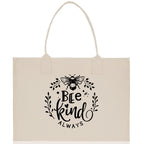 Bee Kind Always Cotton Canvas Tote Bag Nurse Appreciation Gift Bag Gift for Her Birthday Gift Bee Kind Mental Health Matters Save The Bees