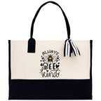 Always Bee Kind Cotton Canvas Tote Bag Nurse Appreciation Gift Bag Gift for Her Birthday Gift Bee Kind Mental Health Matters Save The Bees