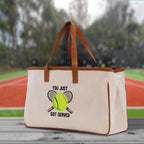 You Just Got Served Tennis Cotton Canvas Tote Bag Gift for Tennis Lover Bag Tennis Coach Gift Bag