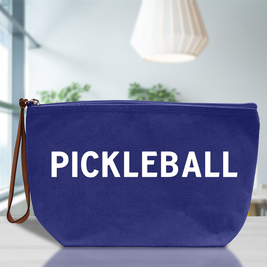 Pickleball Cosmetic Zipper Pouch Tote Bag Pickleball Party Favors Pickleball Player Gift Pickleball Make Up Bag Pickleball Toiletry Bag